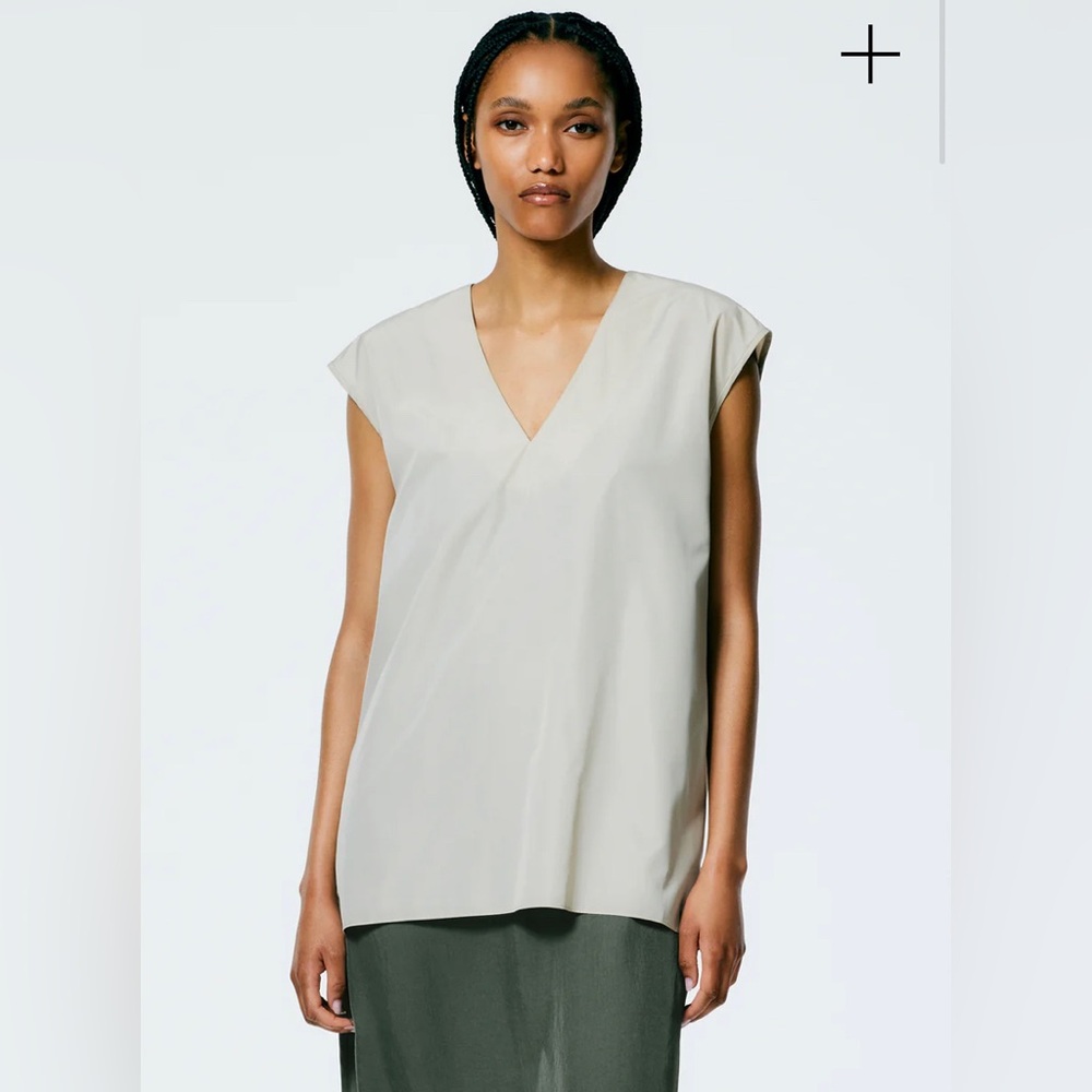Tibi Italian Sporty Nylon Top